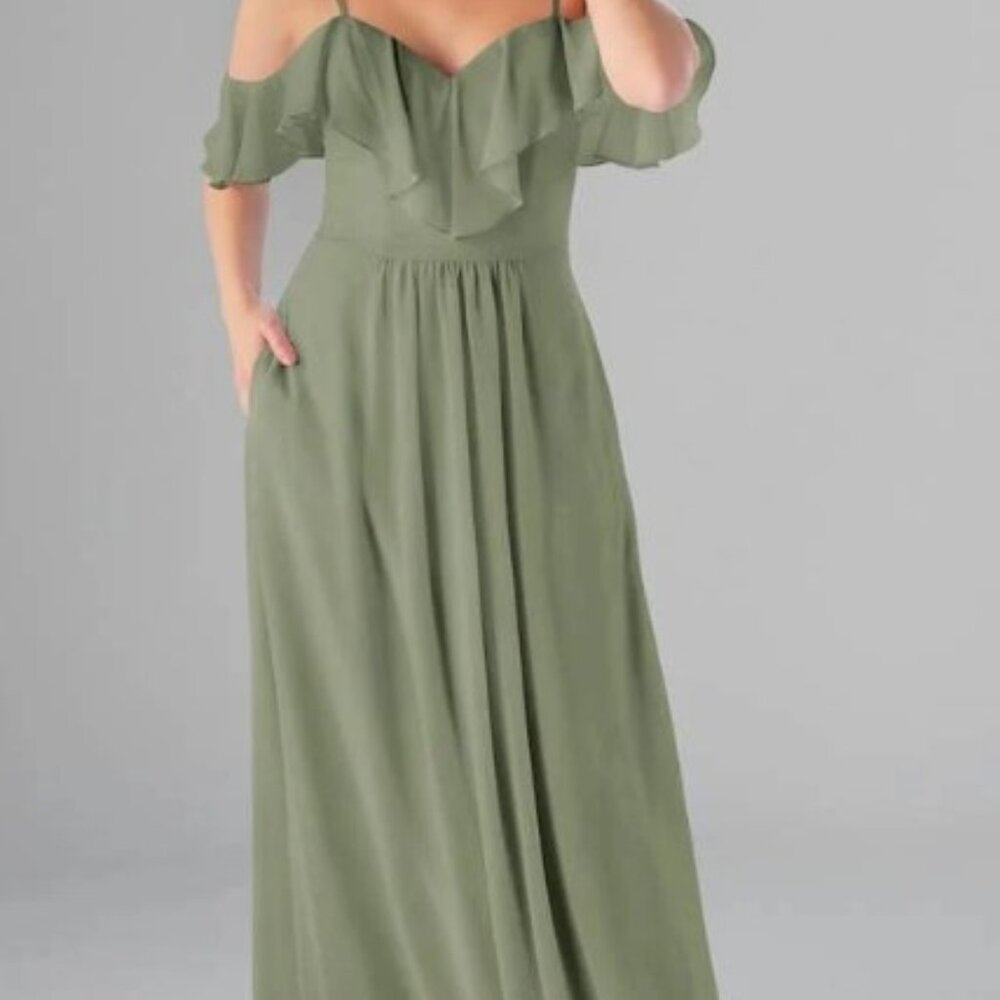 Sweetheart Chiffon Bridesmaid Dress | Size 8